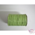 Κορδόνι snake cord, πράσινο παλ, 1.5mm, 10 μέτρα Κορδόνια φίδι