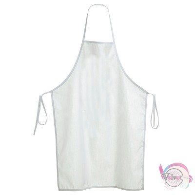 Baptism apron, white, 82x60cm, 1pc  Textile materials