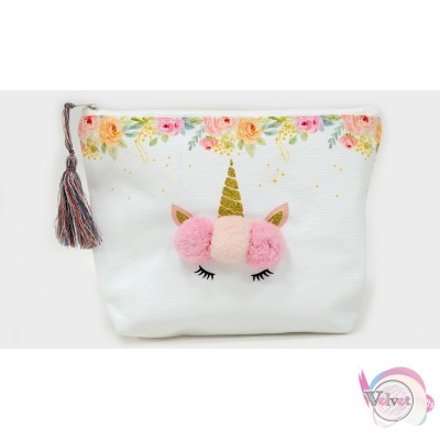 Unicorn bag, 21x15cm, 1pc. Easter candle findings