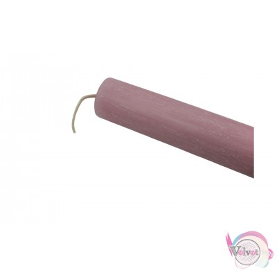 Aρωματικό κερί, ξυστό, ροζ, στρογγυλό, 20cm, 1τμχ. Αρωματικές λαμπάδες