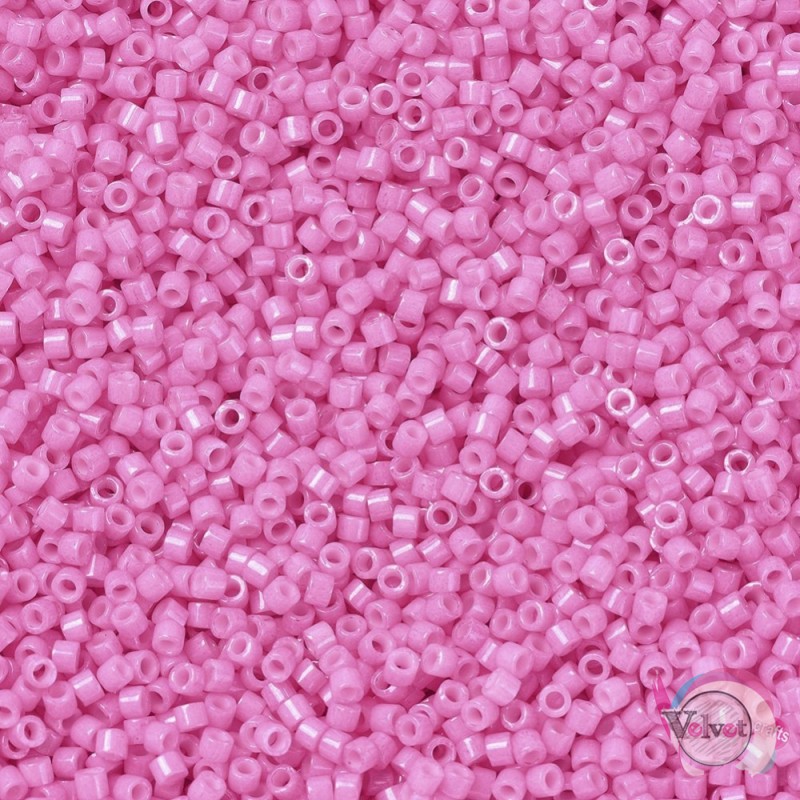 Χάντρες, MIYUKI® Delica Beads, Ροζ, 11/0, 5gr. Miyuki Delica