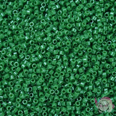 Χάντρες, MIYUKI® delica beads, πράσινο, 11/0, 5gr. Miyuki Delica