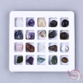 Διάφορες ημιπολύτιμες πέτρες mix, πολύχρωμες, 5~20mm, 20τμχ. Διάφορα