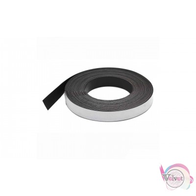 Φύλλο μαγνήτη ελαστικό με αυτοκόλλητο, 20mm, 1μέτρο Fashion items