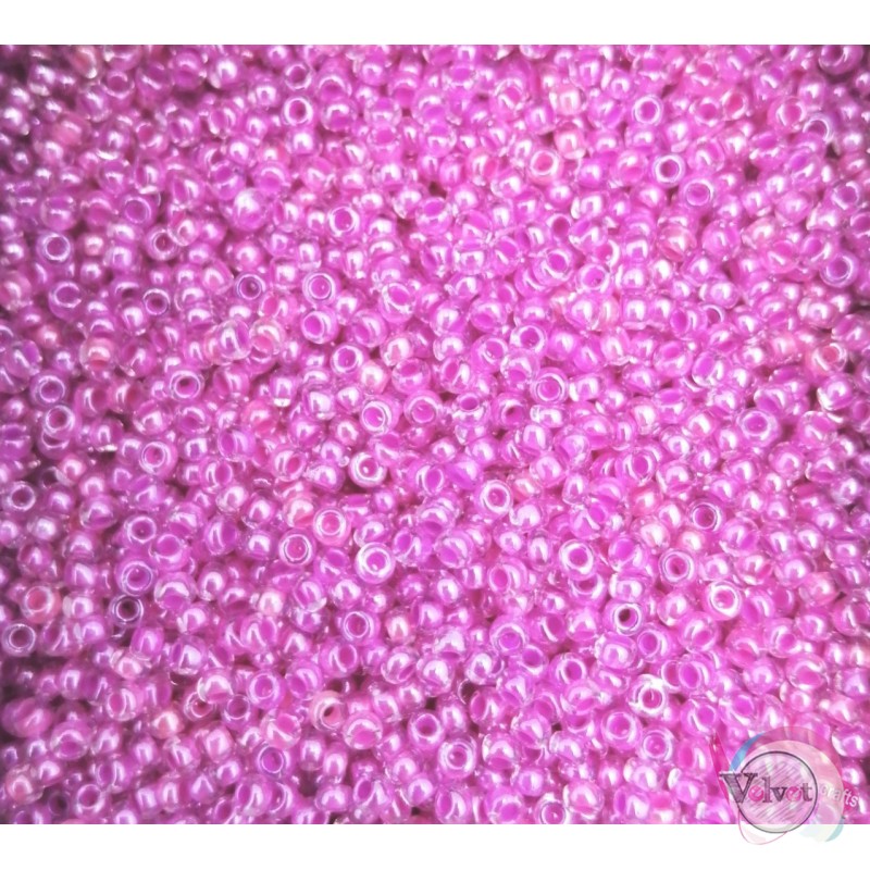 Ροζ-φούξ περλέ, 2mm,100γραμμάρια 2mm