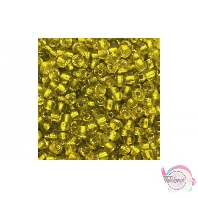 Κίτρινο-ασημί, ~3mm, 100γραμμάρια 3mm