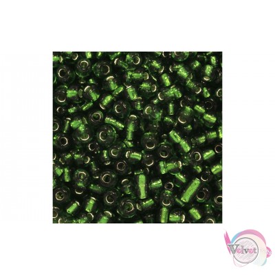 Πράσινο-ασημί,  ~4mm, 100γραμμάρια 4mm