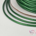 Κορδόνι snake cord, πράσινο σκούρο, 1.5mm, 10 μέτρα Κορδόνια φίδι
