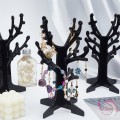 Stand ακρυλικό για κοσμήματα, δέντρο, μαύρο, 16.6cm, 1τμχ Stands-Θήκες