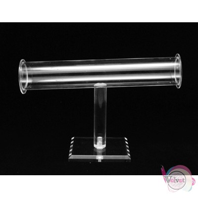 Plexiglass stand για βραχιόλια, διάφανο, 13cm, 1τμχ Stands-Θήκες